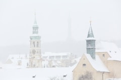 Praha sněhem zasněná_II