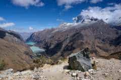 Yungai - Llanganuco view